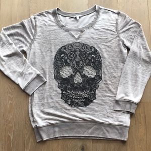 Lightly worn Skull sweatshirt